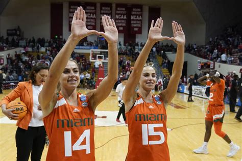 Miami’s Cavinder twins reach March Madness after transfer